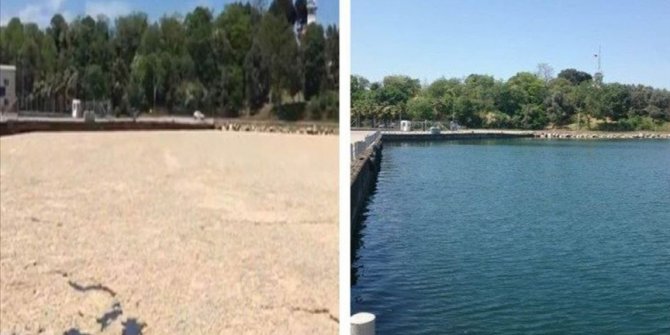 Bakan Kurum, müsilaj temizleme çalışmalarının sonuçlarını içeren fotoğrafları paylaştı