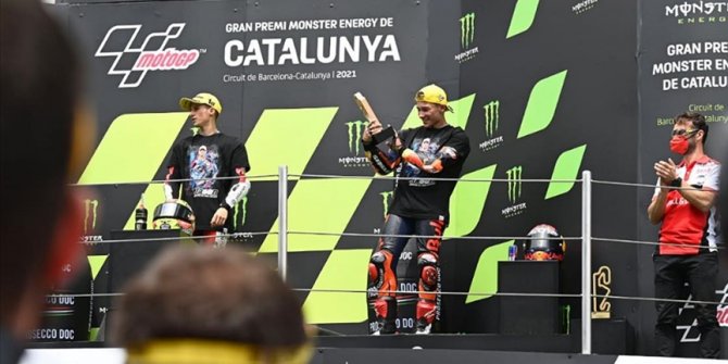 Moto3 Dünya Şampiyonası'nda ilk podyum sevincini yaşayan Deniz Öncü'nün hedefi, MotoGP şampiyonluğu