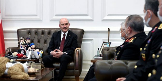 Bakan Soylu: Virüsten etkilenmeyen tek faaliyet terörle mücadeledir