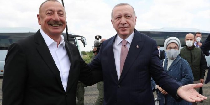 Cumhurbaşkanı Erdoğan Azerbaycan'da
