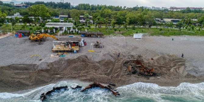 83 yıl önce batan geminin enkazı gün yüzüne çıktı