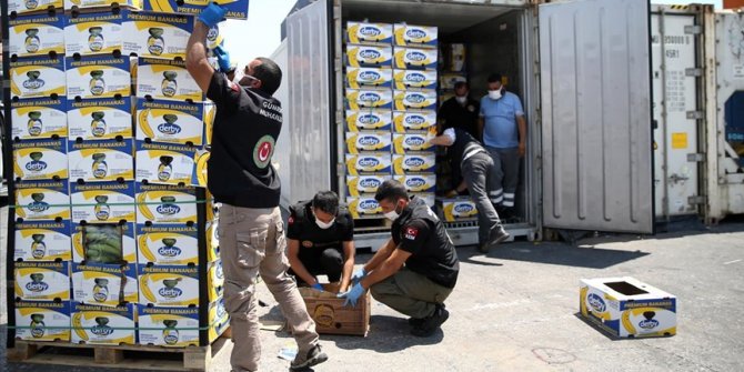 Mersin Limanı'ndaki operasyonda 150 kilo daha kokain ele geçirildi