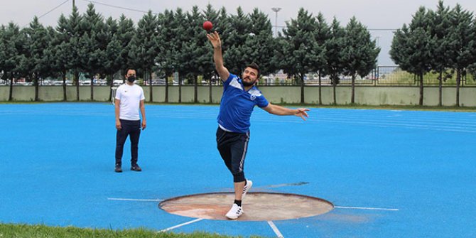 Görme engelli Samet’in hedefi olimpiyat