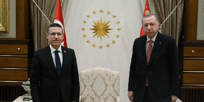 Cumhurbaşkanı Erdoğan, Sayıştay Başkanı Baş'ı kabul etti