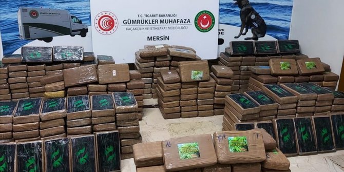 Bakan Muş, Mersin Limanı'nda 463 kilogram kokain ele geçirildiğini bildirdi