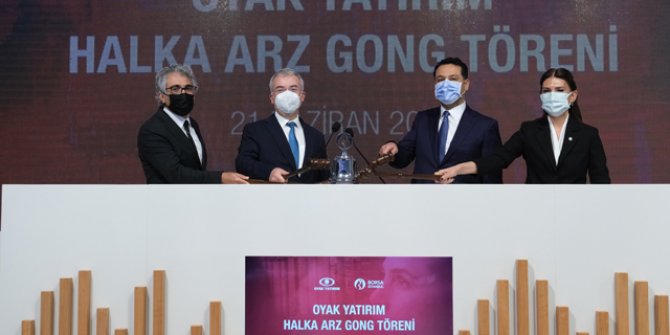 OYAK Yatırım’ın halka arz ‘gong töreni’ Borsa İstanbul’da yapıldı