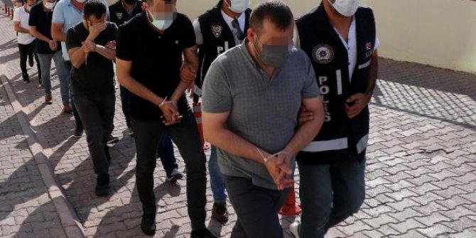 Kayseri'de gözaltına alınan 31 şüpheli, sağlık kontrolünden geçirildi