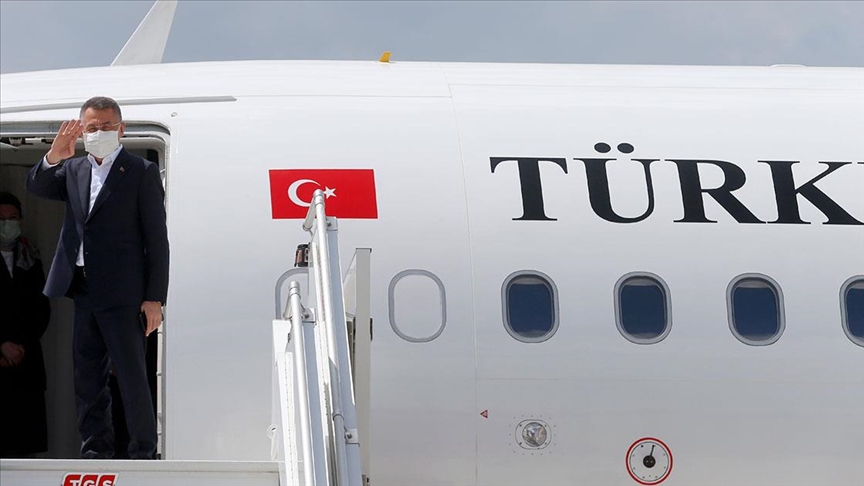 Cumhurbaşkanı Yardımcısı Oktay, Karma Ekonomik Komisyonu'nun 6'ncı Toplantısı için Özbekistan'a gitti