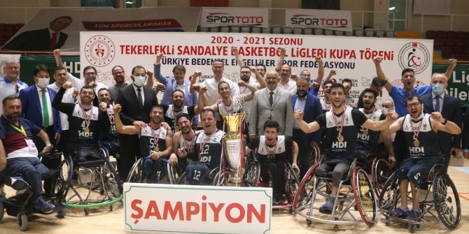 Tekerlekli Sandalye Basketbol Süper Lig şampiyonu belli oldu