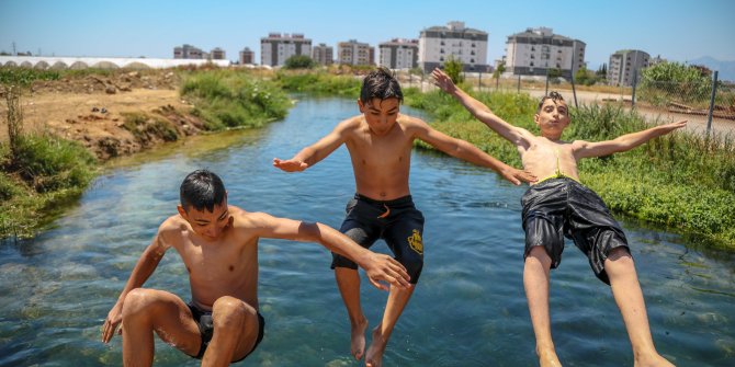 Antalya'da sulama kanalında tehlikeli serinlik 