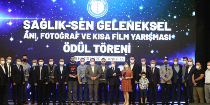 Sağlık- Sen'in 'Geleneksel Anı, Fotoğraf ve Kısa Film Yarışması'nda ödüller verildi