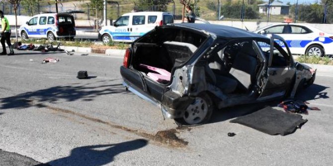 Mezuniyet fotoğraf çekiminden dönen liseliler kaza yaptı: 1 ölü, 4 yaralı