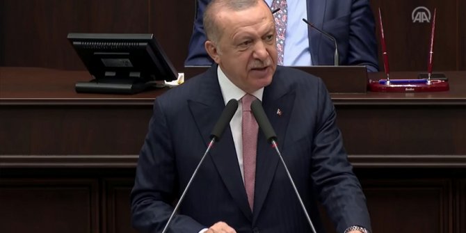 Erdoğan, AK Parti grup toplantısında konuşuyor