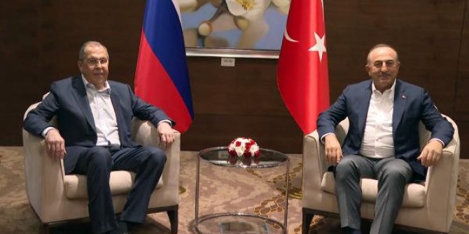 Çavuşoğlu ve Lavrov'dan 'Kanal İstanbul' açıklaması