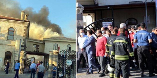 Gaziantep'te özel hastanede yangın; 46 hasta tahliye edildi