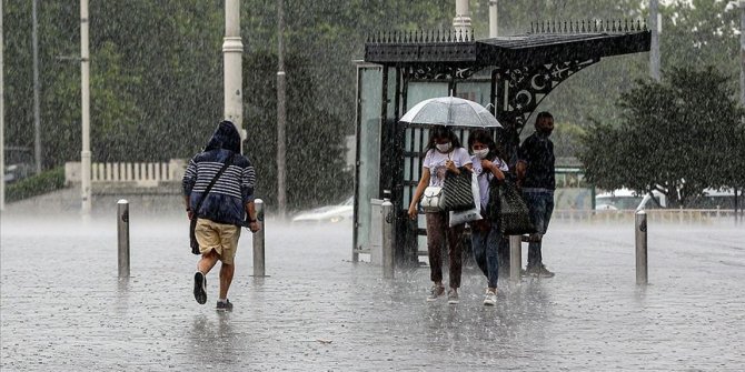 Meteoroloji'den bazı bölgeler için sağanak uyarısı