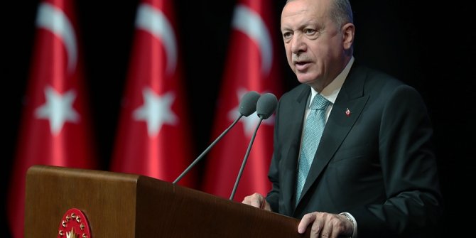 Cumhurbaşkanı Erdoğan: Türkiye dünyanın en üst ligine adım atmak üzeredir