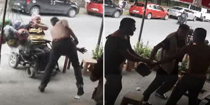 Beykoz'da engellileri darbeden şüpheli tutuklandı