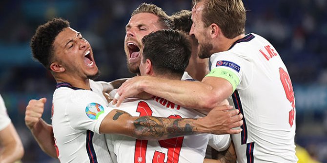 EURO 2020'de son yarı finalist İngiltere