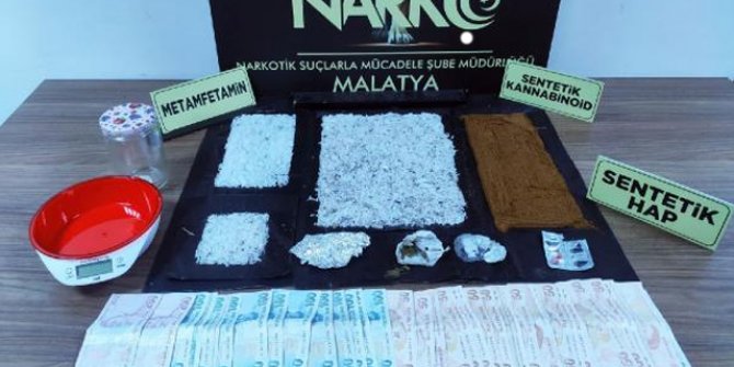 Malatya'da uyuşturucu ticaretine 1 tutuklama