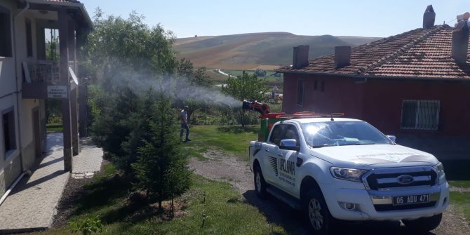 Pursaklar’da haşerelerle etkin mücadele