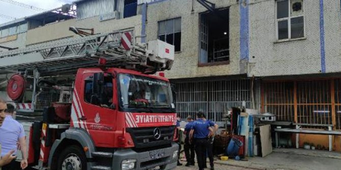 Başakşehir'de Sanayiciler Sitesi'nde patlama