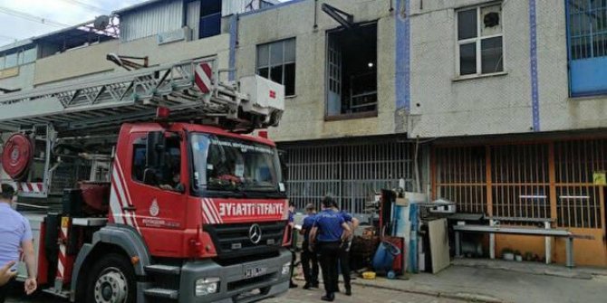İstanbul'da Sanayi Sitesi'nde patlama: Ekipler bölgede