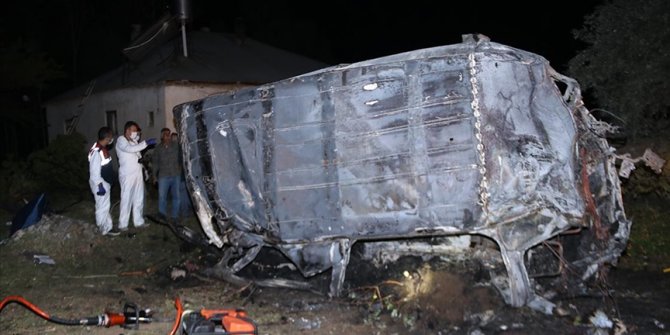 Van'da düzensiz göçmenleri taşıyan minibüs şarampole devrildi: 12 ölü, 20 yaralı