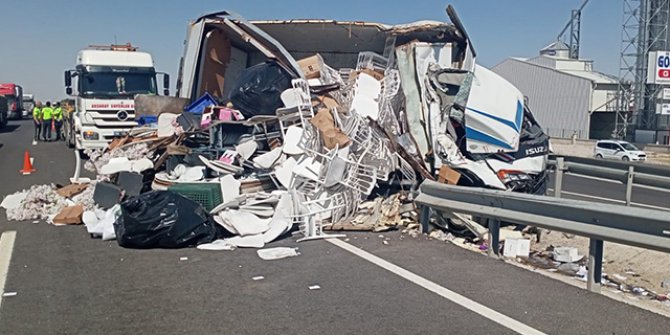 Kazadan kaçarken kaza yaptı: 2'si çocuk, 6 yaralı