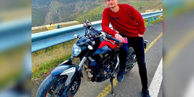 TIR'a motosikletle çarpan Batuhan öldü 