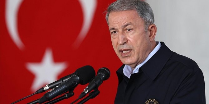 Bakan Akar: Türk askerinin adadaki varlığını farklı şekillerde yorumlamak son derece yanlış