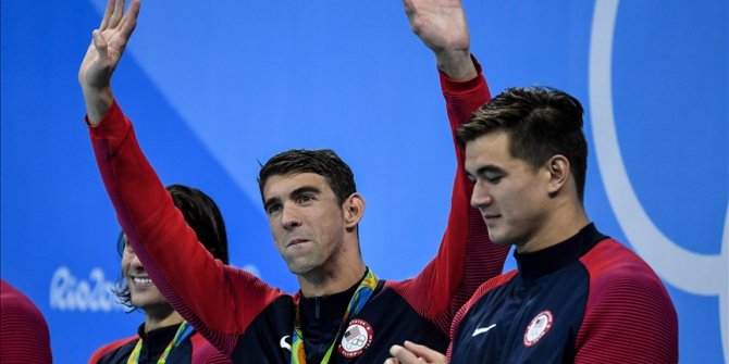 Yaz olimpiyatlarının 'kralı' Phelps