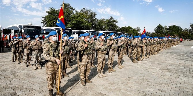 Diyarbakır'da 256 Mehmetçik Suriye'ye uğurlandı
