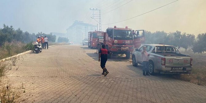 Osmaniye’de büyük panik! Hastaneye yakın alanda yangın