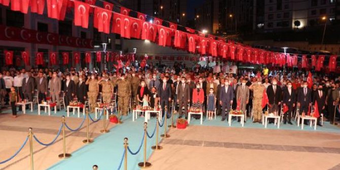 Şırnak'ta 15 Temmuz Demokrasi ve Milli Birlik Günü buluşması