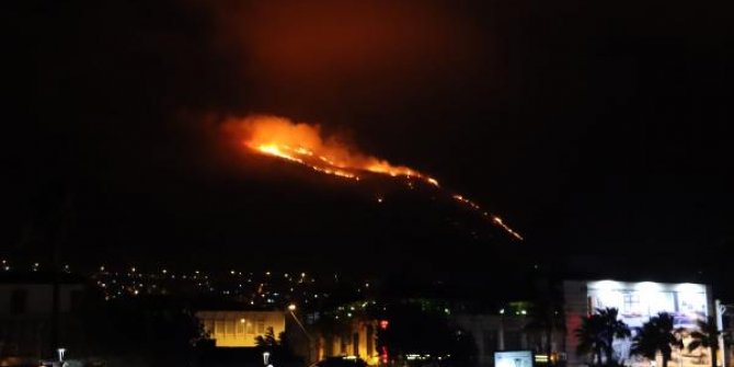 Hatay’da Habib-i Neccar Dağı’nda aynı gün ikinci yangın