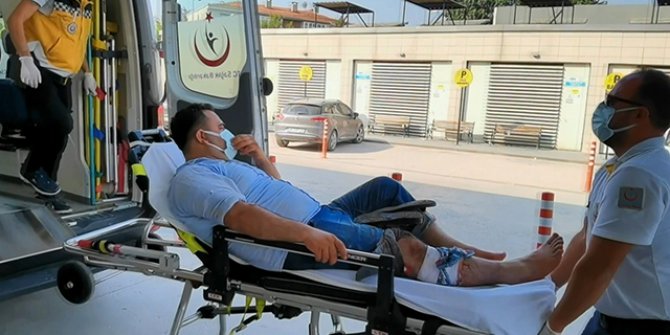 Bursa'da acemi kasaplar hastanelik oldu
