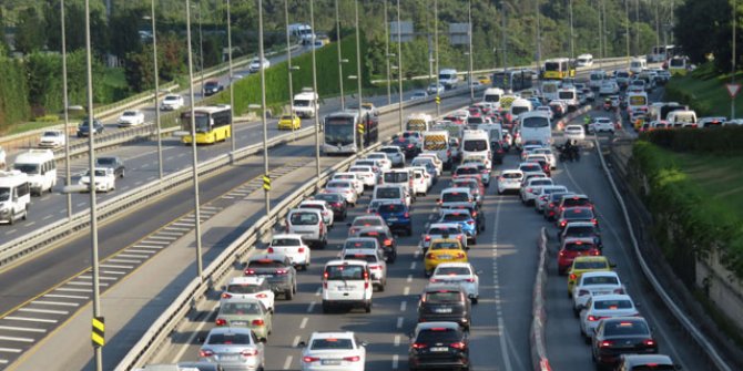 15 Temmuz Şehitler Köprüsü'nde trafik yoğunğu