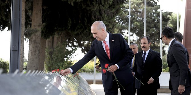 AK Parti heyeti Azerbaycan'da şehitlikleri ziyaret etti