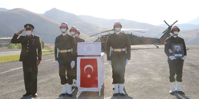 Şehit uzman çavuş, memleketine uğurlandı