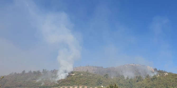 Osmaniye'deki orman yangınında 2'nci gün; havadan müdahale yeniden başladı