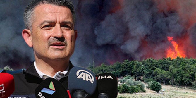 Bakan Pakdemirli: Orman yangınında bir kaybımız var