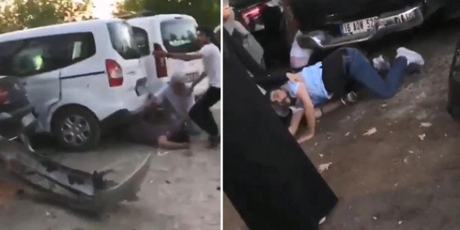 Kontrolden çıkan minibüs yayaların arasına daldı: 8 yaralı