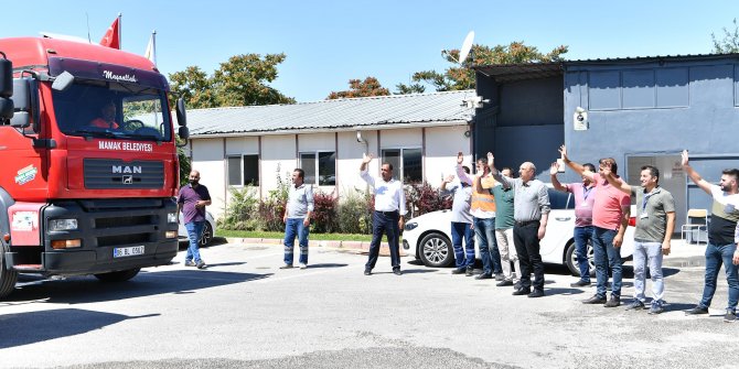 Mamak Belediyesi’nden yangınzedelere mobilize yardım