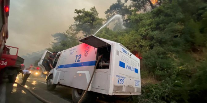 Antalya ve Muğla'daki yangınların söndürülmesi için 112 TOMA görev yapıyor