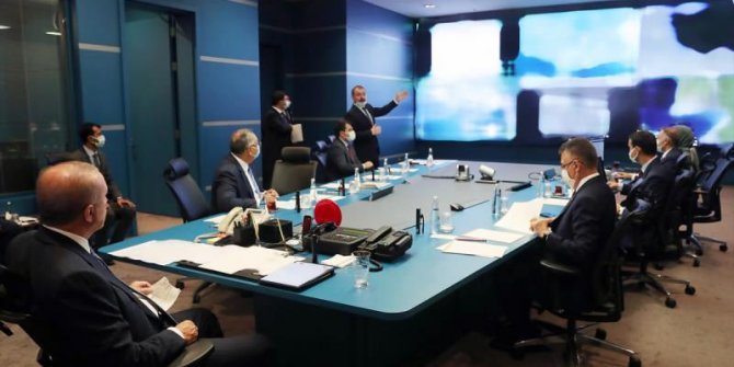 Yangınlarda son dakika gelişmesi! Erdoğan kriz merkezinde bilgi aldı
