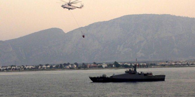 Muğla'ya karakol botu ve çıkarma gemisi sevk edildi