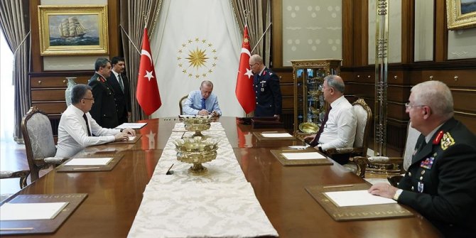 Yüksek Askeri Şura toplantısı sona erdi