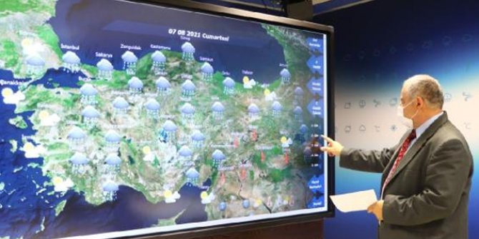 Meteoroloji'den Antalya ve çevresi için yağış tahmini
