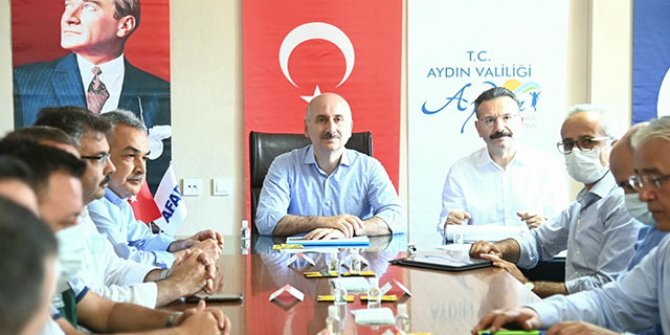 Bakan Karaismailoğlu: Çine'deki yangın kontrol altına alındı